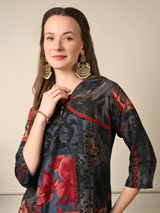 Bottle Green Basic Coord Set