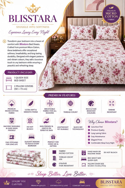 Gardenia Bedsheet