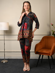 Bottle Green Basic Coord Set