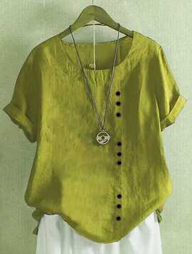 Jade Green Stylish Long Top