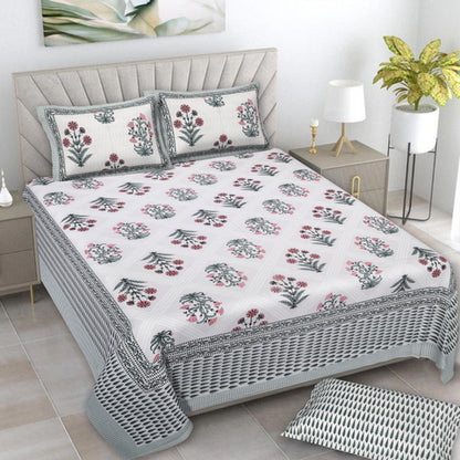JP Block Print Bedsheet