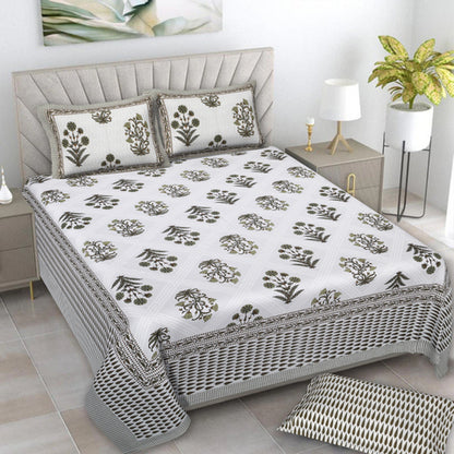 JP Block Print Bedsheet