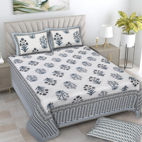 JP Block Print Bedsheet