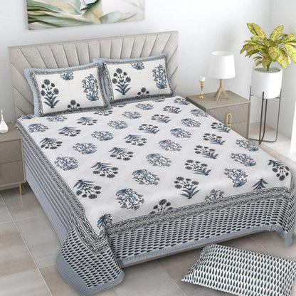 JP Block Print Bedsheet