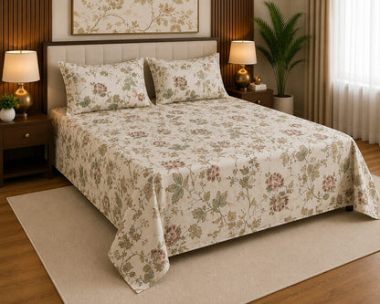 Melania Floral Bedsheet
