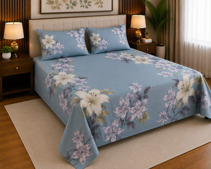 Sara  Floral Bedsheet