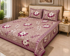 Ruby Floral Bedsheet